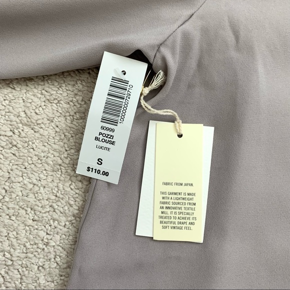 NWT Aritzia Wilfred Pozzi Blouse - Picture 8 of 12